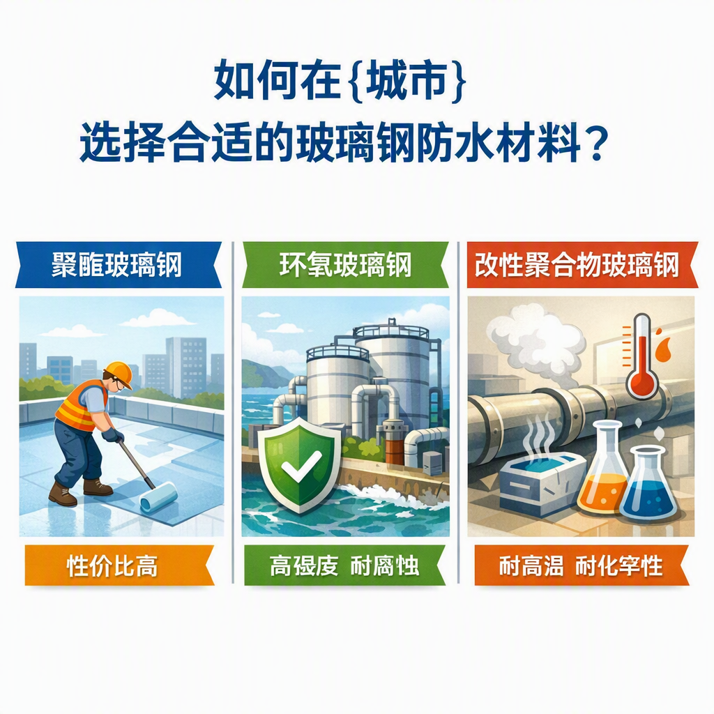 如何在凉山选择合适的玻璃钢防水材料?