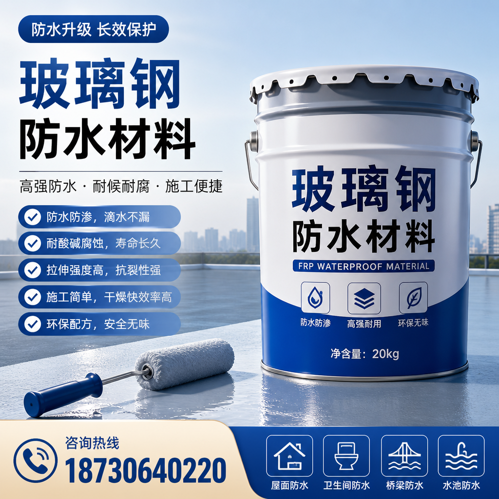 专家解析:玻璃钢防水材料的市场前景分析在 凉山