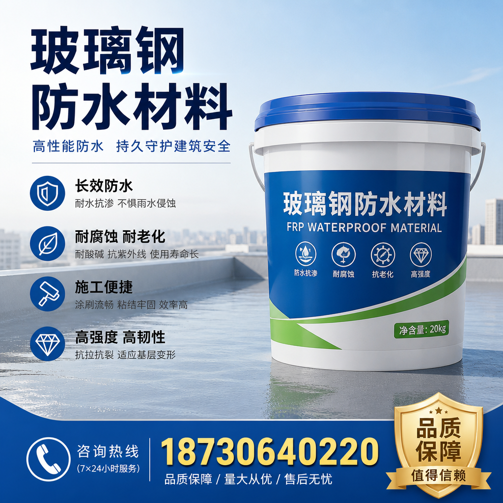 专家解析:玻璃钢防水材料的市场前景分析在 凉山