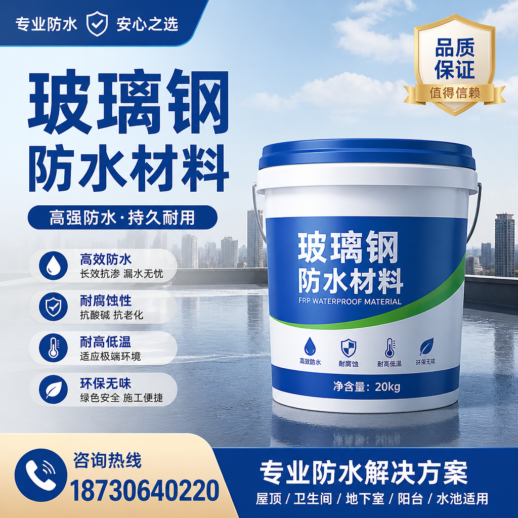 了解玻璃钢防水材料的市场趋势，凉山 企业不可不知